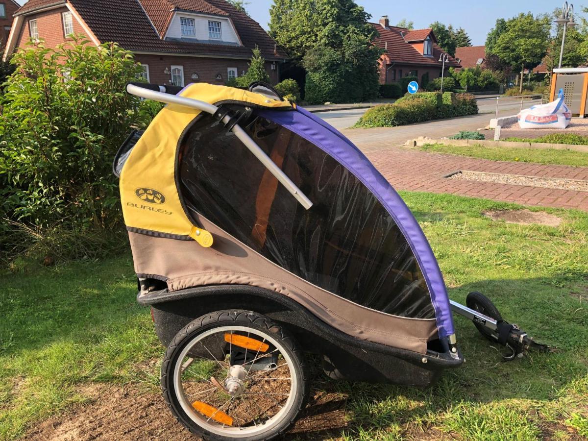Grosszuegiges Reetdachhaus An Der Nordsee Langenhorn Kültér fotó